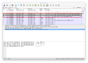 Wireshark TCP Handshake