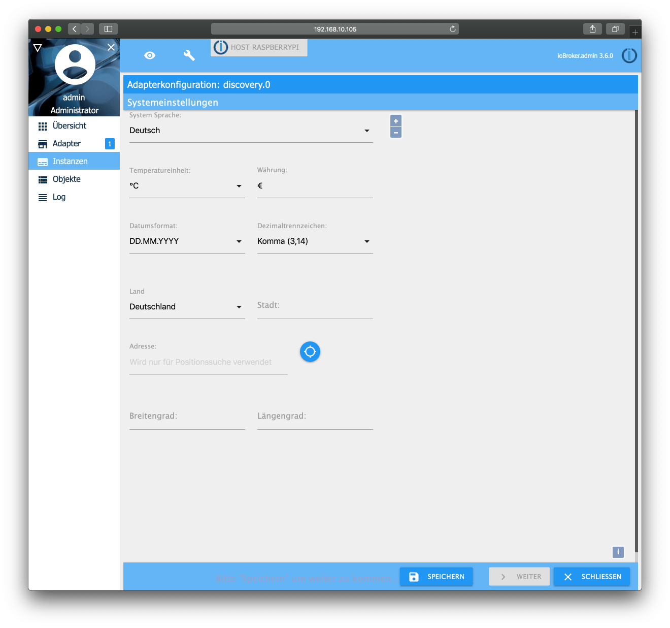 Iobroker Auf Dem Raspberry Pi Installieren Und Konfigurieren Modius Techblog 8810